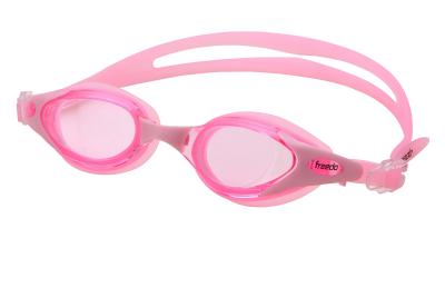 China Ladies Swimming Goggles Silicon Strap With Anti Fog Uv Cut Waterproof for sale