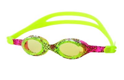 China Junior Swimming Goggles Unisex Water Transfer Printing Cute Swim Goggles for sale