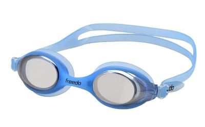 China Unisex Kids Mirrored Swimming Goggles , Anti Fog Lens Prescription Sports Goggles for sale