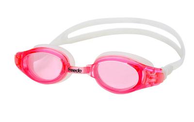 China Nose Belt Adjustable Red  Womens Swimming Goggles , OEM / ODM Custom Swim Goggles for sale