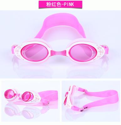 China High View PC Lens Anti fog Children Swimming Goggles for Boys and Girls for sale