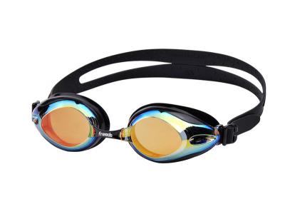 China Anti Fog UV Protection Adult Swim Goggles With Mirror Coated Lenses for sale