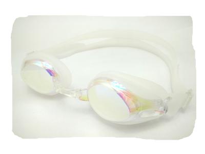 China Clear / Black Anti Fog UV Waterproof Mirrored Swim Goggles / Glasses for sale