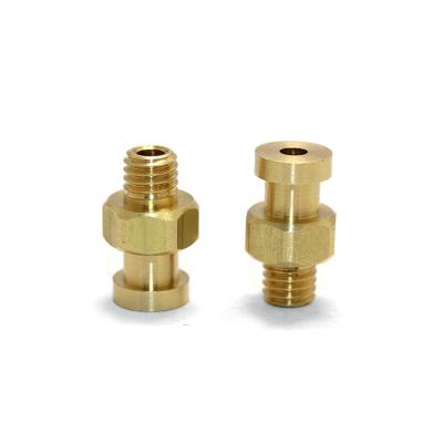 China Customized Brass Quick Seal Electric CNC Parts For Electric Pneumatic Oil Water for sale