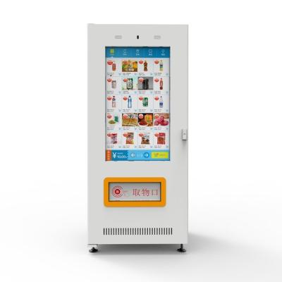 China Square Single Cabinet Multimedia Spring Smart Vending Machine Can Sell A Variety Of Food And Beverages for sale