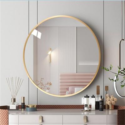 China Aluminium Color Frameless Decorative Wall Mirror for Bathroom in Fashion Living Room for sale