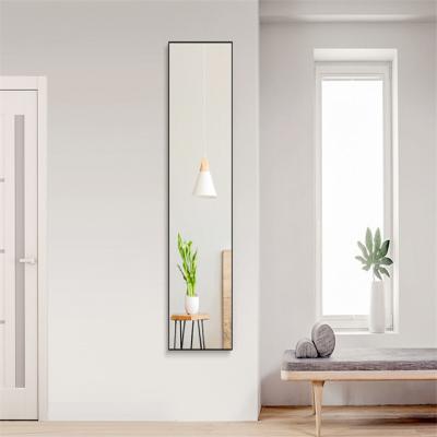 China Silver Mirror European-Style Large Customized Decorative Dressing Frameless Rectangle Bathroom Mirrors for sale