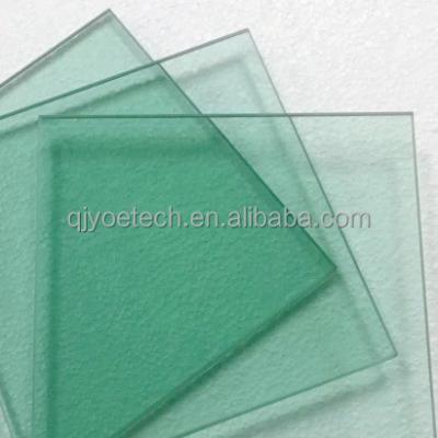 China Fine Polished Edge French Green Hollow Laminated Safety Glass for Staircase Solutions for sale