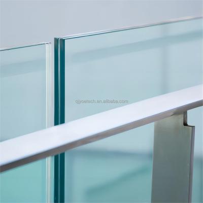 China Outdoor Terrace Decoration Toughened Laminated Glass Balustrade Panels Custom Made for sale