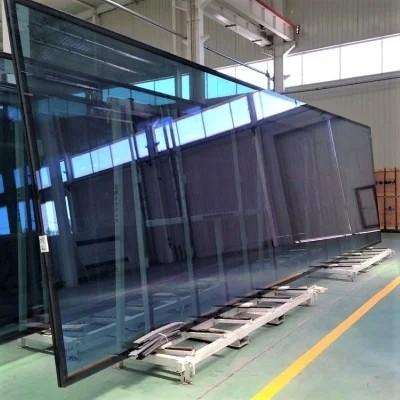 China Modern Simple Building Glass 10 6 10 Low-E Argon Gas Tempered Insulated Hollow Glass for sale