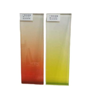 China Colorful Stained Glass for Doors Windows 6 6 Thickness CCC/ISO9001/CE/SGCC for sale