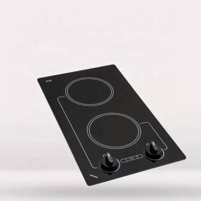 China Customizable 4mm and 5mm Thickness Ceramic Tempered Glass for Induction Cooker Sample for sale