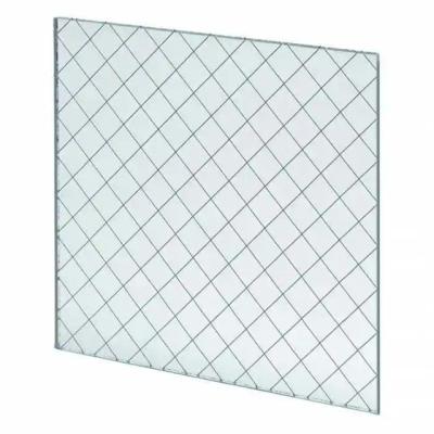 China Industrial Laminated Wired Glass Reinforced Mesh Glass 6mm 8mm and Affordable 3mm-12mm for sale