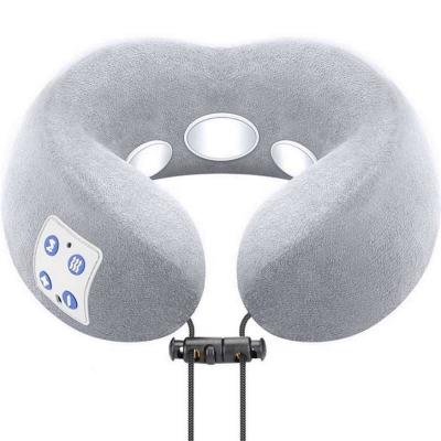 China Portable Multifunctional Electric U Massage Neck Heating Neck Massager Device for sale