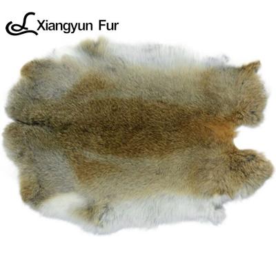 China NORDIC Customized Genuine Small Fur Fashion Natural Rabbit Fur Decoration Blanket Throws Bedroom Fur Decor for sale