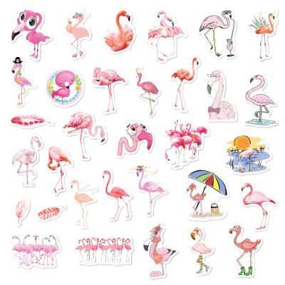 China Easy Scratch Off 7 Designs Flamingo Girls Unicorn Stocking Sticker Pink Frozen Cute Food For Promotion Gifts Laptop Anime Sticker for sale