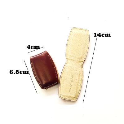 China Eco - Friendly Cow Silver Clip Leather Men To OEM Dark Brown/ Black /Light Brown for sale