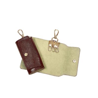 China NATIONAL 4 Colors Hot Selling Leather Car Key Wallet / Key Cover Holder for sale