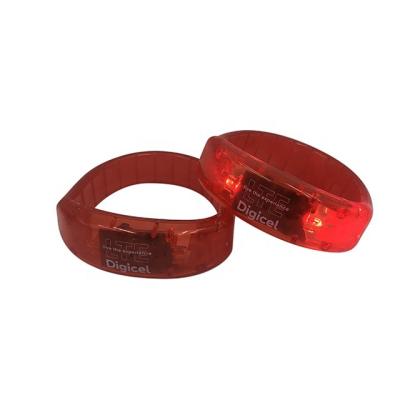 China Global Give Away Logo Printed Width Silicone Wristband for sale