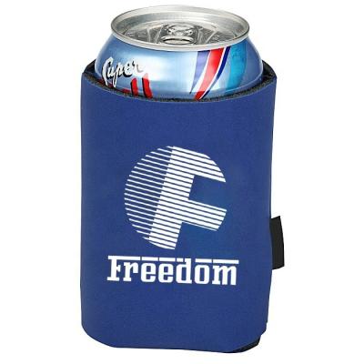 China Waterproof Promotional Custom Logo Printed Neoprene Can Shape Cooler for sale