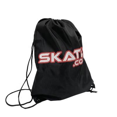 China Wholesale Eco-friendly Promotion Sports Drawstring Bag Polyester Waterproof Nylon Drawstring Bag for sale