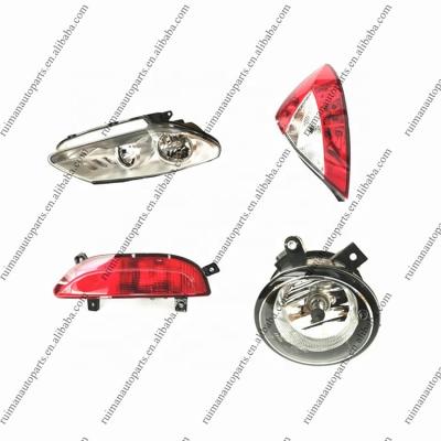 China M11-3772010 M11-3772020 M11-3773010 M11-3773020 rear lamps original and pp chery M11 A3 Orinoco skin head fog lights aftermarket for sale