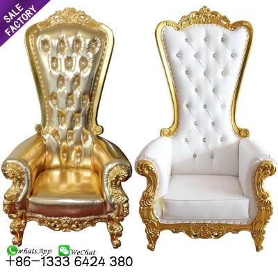 China Modern Cheap Luxury Wedding Event Price Royal Throne Chairs King In Furniture for sale