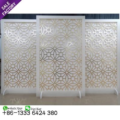 China Wedding Decoration High Quality Wedding Stage Frames 3 Panel Backdrops Represent Events for sale