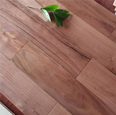 China Nature King Kong Teak Engineered Flooring Soild Parquet Plank Wood Grain For Hotel Bedroom for sale