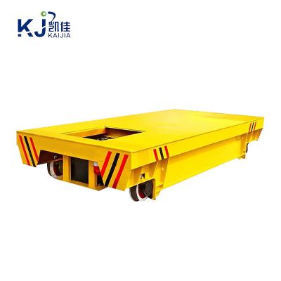 China Electric industry flat car truck trolley cart for sale electric with rail battery flat car flat car factory electric equipment for sale