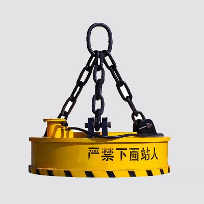 China Electromagnetic Magnet crane excavator Electromagnetic chuck Lifting steel Electric Magnet Lifter Lifting Electromagnet chuck for sale