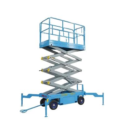 China Machinery Repair Shops 4~16m Mobile Electric Scissor Lift for Sale for sale