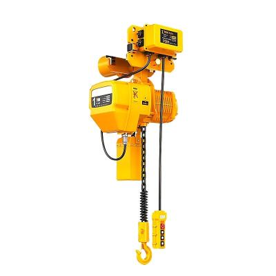 China 1ton 380V 220V electric chain hoist with electric trolley Liftling Equipment for sale