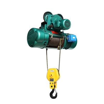 China Construction Hoist MD type construction electric wire rope winch hoist 2ton High Quality Electric Hoist for sale