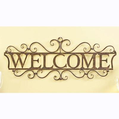 China Vintage Customized Antique Welcome Wall Decor for sale