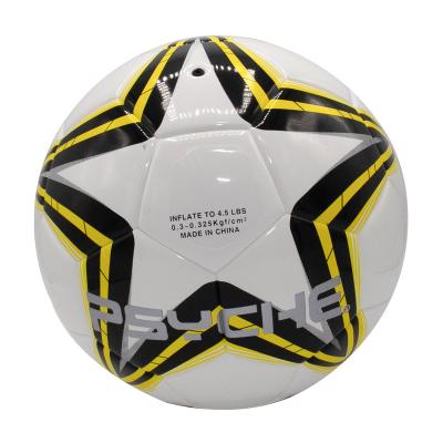 China Durable Supermarket Selling Sports Football Size 5 100% Polyurethane Heats Bonded Game Quality Soccer Ball for sale