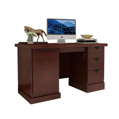 China (Height) Adjustable Nordic Simple Computer Desk L Shape Executive Wooden Desk for sale