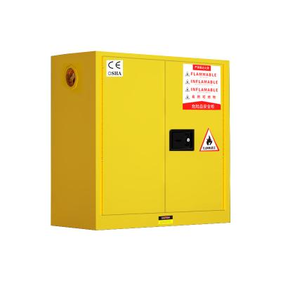 China Yellow Fireproof Lab Safety Cabinet Modern Specially Designed Steel Storage Cabinet for sale