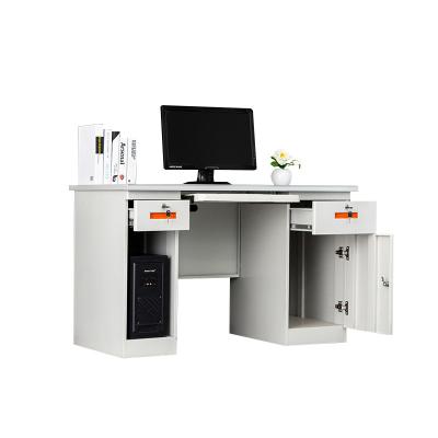 China Nordic Adjustable Business Furniture Stainless Steel Work Table Office (Height) Executive Desk for sale