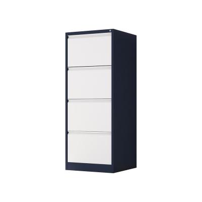 China White Simplicity Small Storage (Size) Modern Adjustable Metal Cabinet 4 Drawer Filing Cabinet for sale