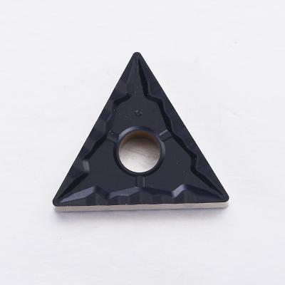 China Double Coating CNC Lathe Tool , TNMG160404 43 Carbide Turning Inserts for sale