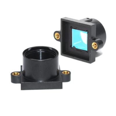 China M12 Lens Mount MTV Security CCTV Camera m12 Lens Holder Bracket With IR650nm Filter 8.2*8.2*0.21 for sale