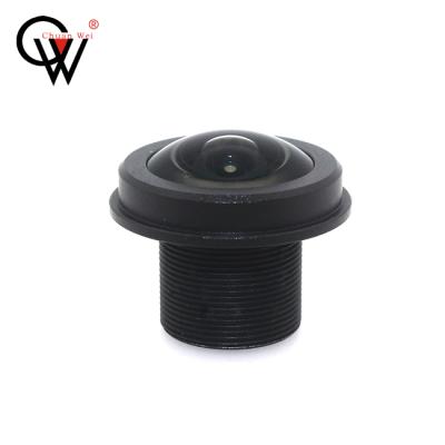 China Wholesale M12 Wide Angle Fisheye Lens Mount 1.55mm CCTV Optical Glass Metal + Optical Glass Lens for sale