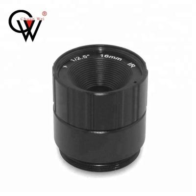 China CW 3MP 16mm CS Lens F1.4 Metal + CS Optical Glass Fixed IR CCTV Lens 3.0 Megapixel for sale