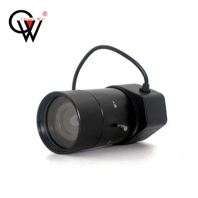 China Wholesale CS Auto Mount Iris Lens 5-100mm CCTV Optical Glass Bottom Lens Metal + Glass Bottom Lens for sale