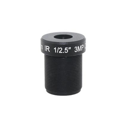 China Metal + Optical Glass Mount Panel Lens 6mm 3MP M12 CCTV Lens For AHD IPC Camera for sale