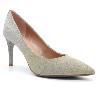 China 2022 Fashion Women Leather Summer High Heels Stilettos Ladies Fancy Pointed Toe Sexy Pumps Office Dress Shoes for sale