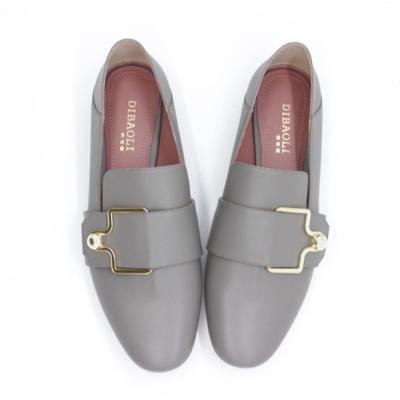 China 2022 hot selling summer two way wearing pumps high quality leather dress shoes for ladies and women for sale