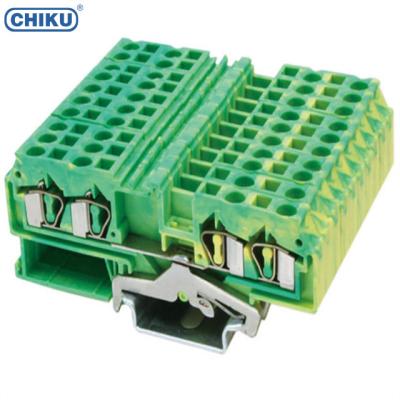 China PA66 motor terminal block spring cage connector for sale