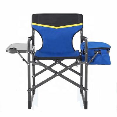 China Modern Folding Camping Chair With Compact Storage Pocket And Side Table Portable Camp Chairs Outdoor For People Hiking Fishing Sport for sale